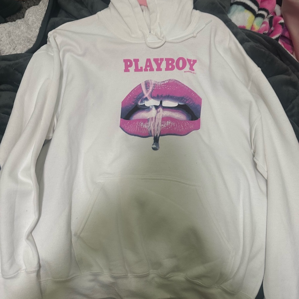 Size large playboy hoodie